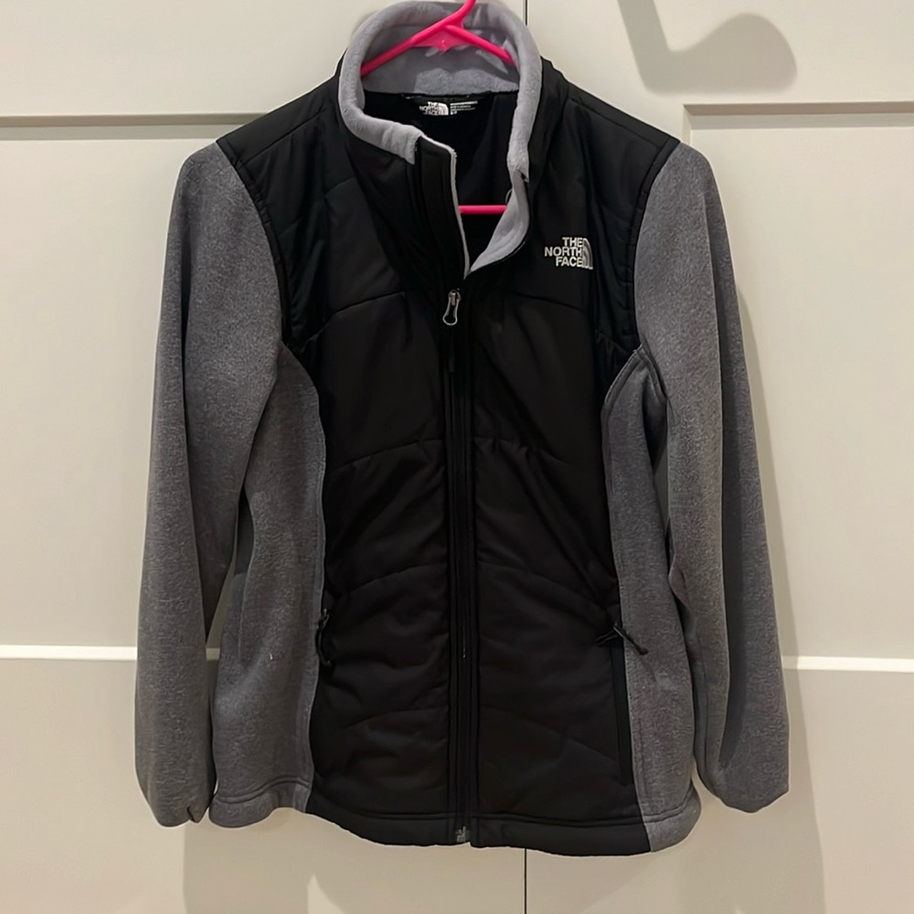The North Face zip up fleece women’s jacket